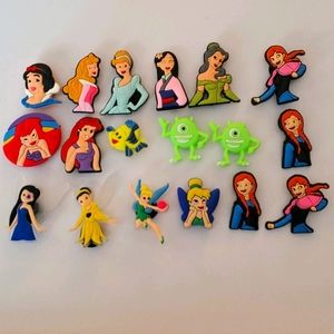 Off brand Disney Croc charms